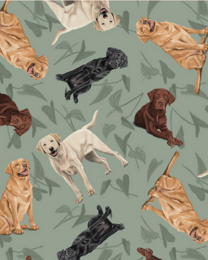 SCHLAFANZUG - LANGE HOSE LABRADOR