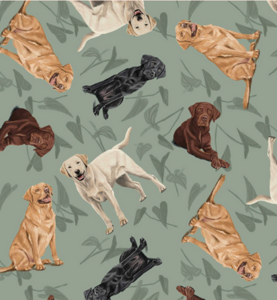 SCHLAFANZUG - LANGE HOSE LABRADOR