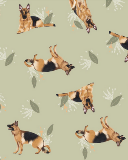 SCHLAFANZUG - LANGE HOSE DEUTSCHER SCHÄFERHUND