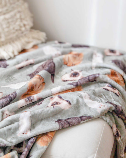 DECKE PERSERKATZEN GRÜN