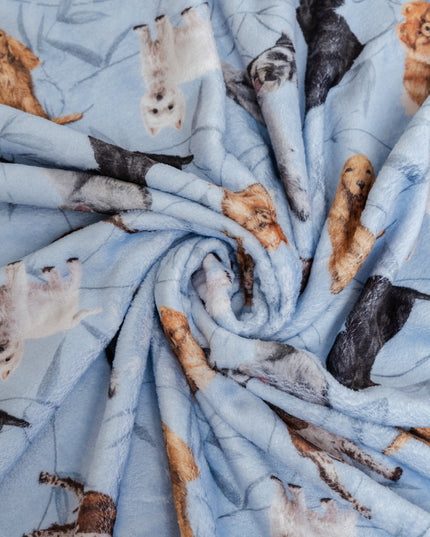 DECKE KLEINE RASSEN BLAU