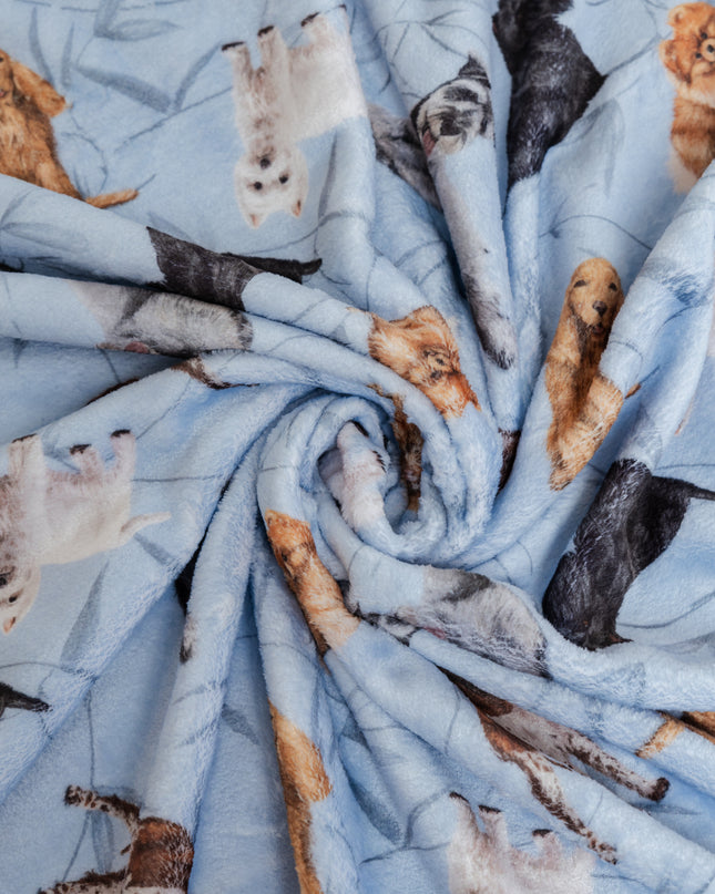 DECKE KLEINE RASSEN BLAU