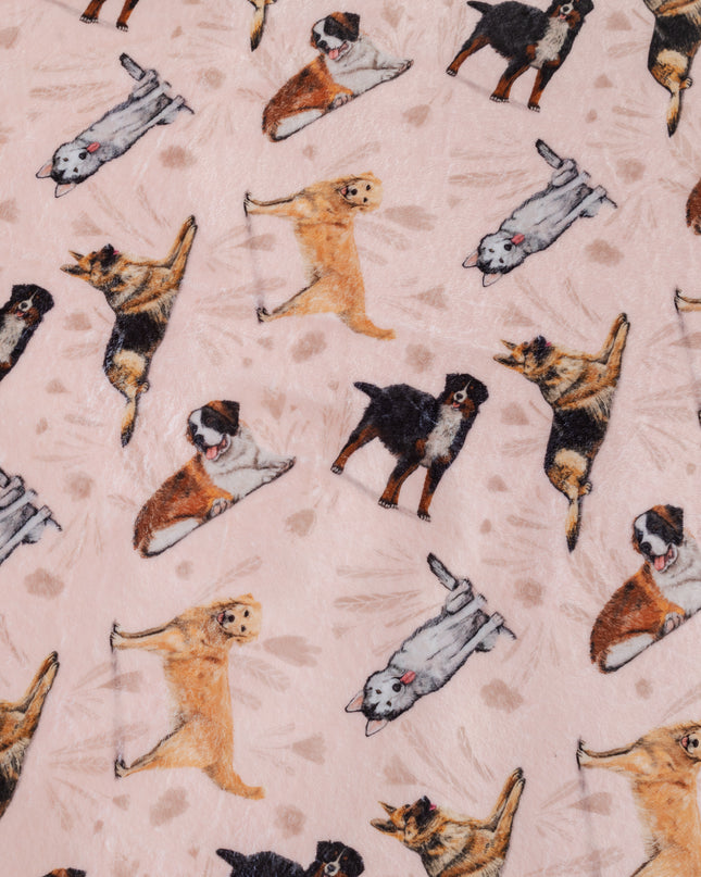 DECKE GROẞE RASSEN ROSA