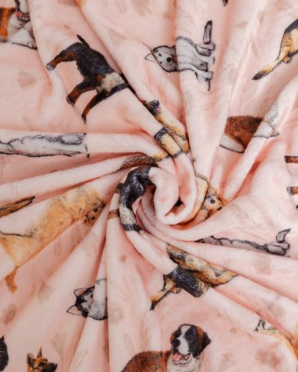 DECKE GROẞE RASSEN ROSA