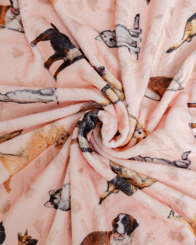 DECKE GROẞE RASSEN ROSA