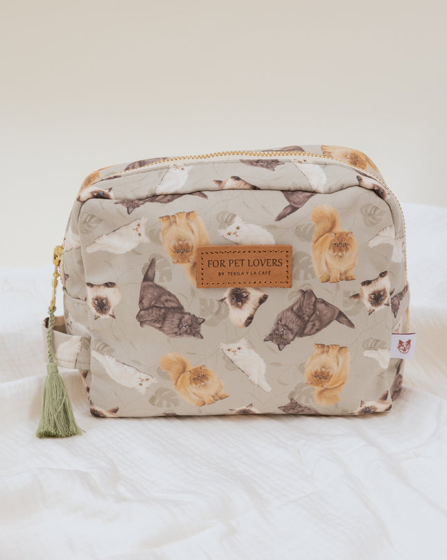 KOSMETIKTASCHE PERSER GRÜN