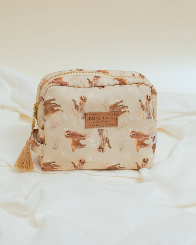 KOSMETIKTASCHE GOLDEN RETRIEVER
