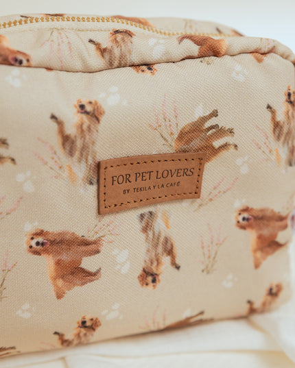 KOSMETIKTASCHE GOLDEN RETRIEVER