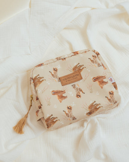KOSMETIKTASCHE GOLDEN RETRIEVER
