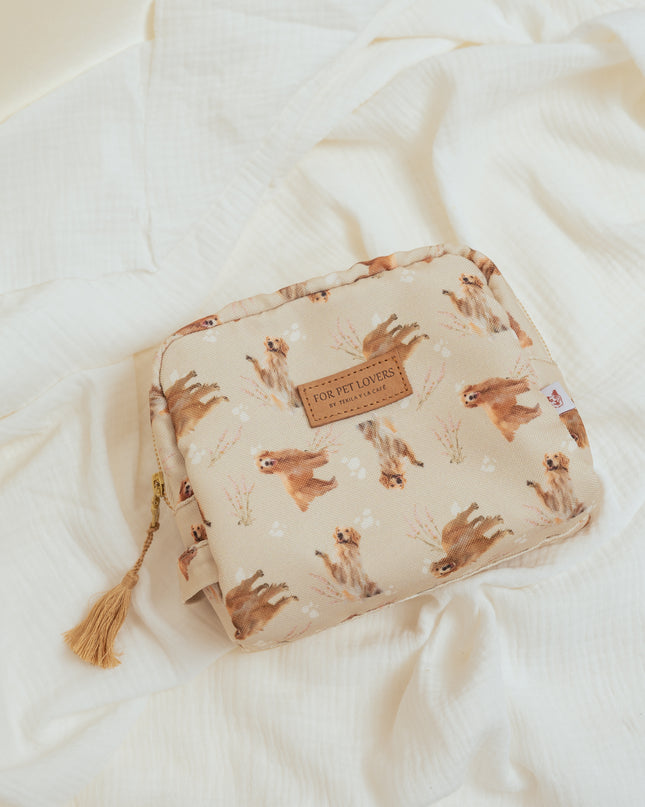 KOSMETIKTASCHE GOLDEN RETRIEVER