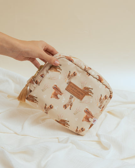 KOSMETIKTASCHE GOLDEN RETRIEVER
