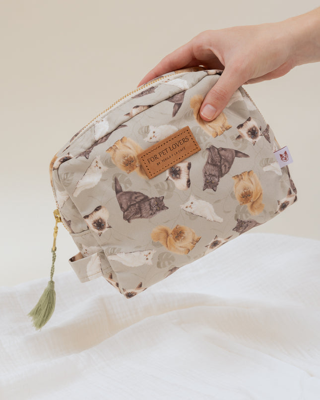 KOSMETIKTASCHE PERSER GRÜN