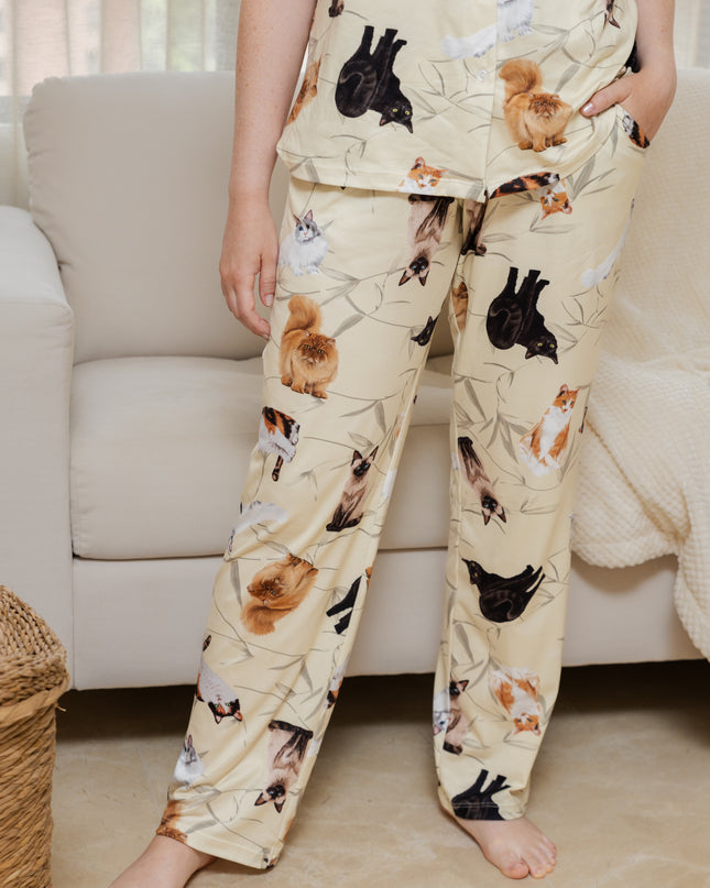 SCHLAFANZUG - LANGE HOSE VERSCHIEDENE RASSEN