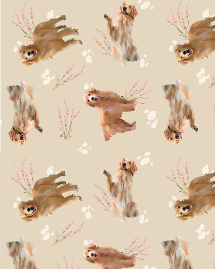 SCHLAFANZUG - LANGE HOSE GOLDEN RETRIEVER