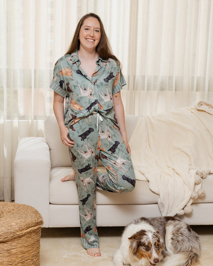 SCHLAFANZUG - LANGE HOSE LABRADOR