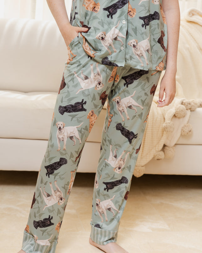 SCHLAFANZUG - LANGE HOSE LABRADOR