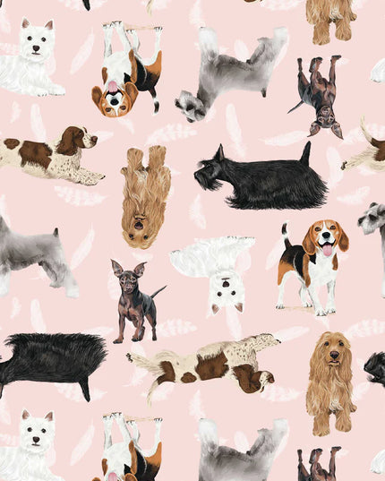 SCHLAFANZUG - KURZE HOSE KLEINE RASSEN ROSA