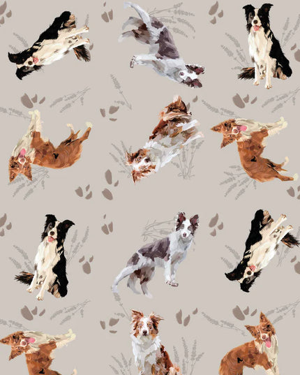 SCHLAFANZUG - KURZE HOSE BORDER COLLIE