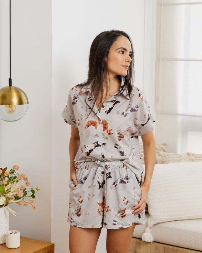 SCHLAFANZUG - KURZE HOSE BORDER COLLIE