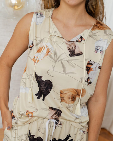 SCHLAFANZUG - KURZE HOSE MULTIRASSE